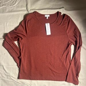 Olivia Sky | Shirt | XL | Rust | NWT